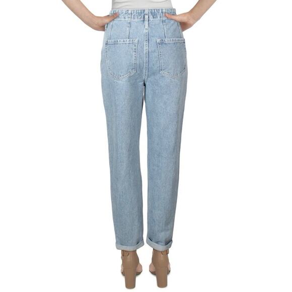 Vervet Emma Mom Jeans Womens 30 Flying Monkey High Rise Distress Pleated Tapered - Picture 3 of 9